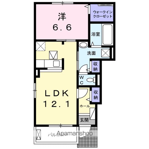 クック鮎喰 間取り
