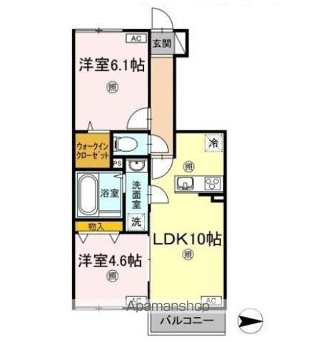 ボヌール城南 間取り