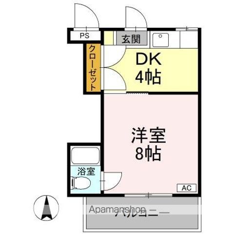 メルシーハイツ　１号館 間取り