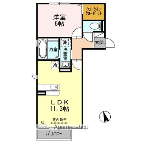シャイン　クレール　Ｂ棟 間取り