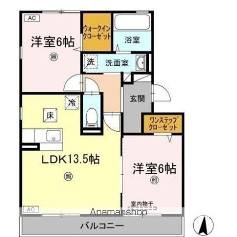 カルチェ　Ａｓｕｋａ 間取り