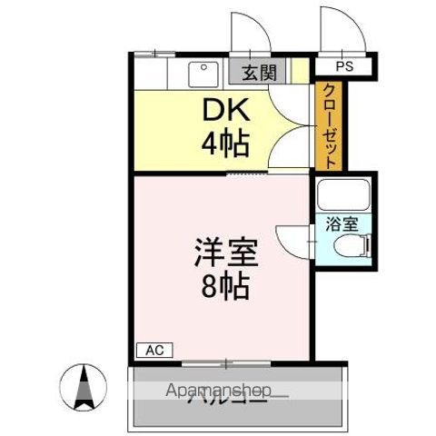 メルシーハイツ　１号館 間取り