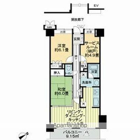 サーパス昭和町 間取り