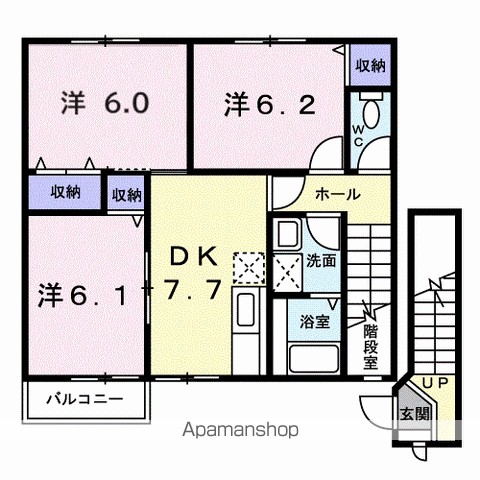 ジュネス９９Ｂ 間取り