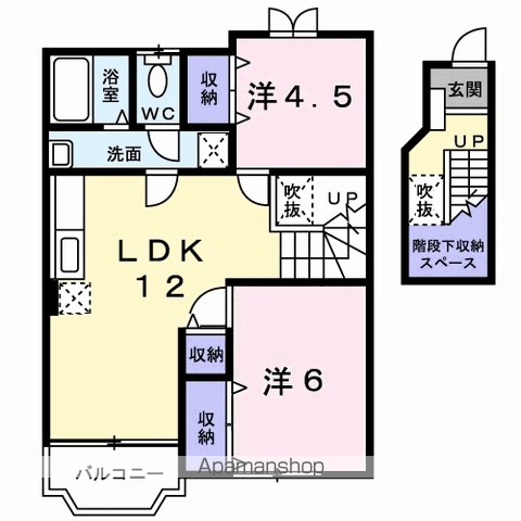 パステルハイツ１ 間取り
