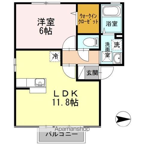 ルピナ　Ｂ棟 間取り