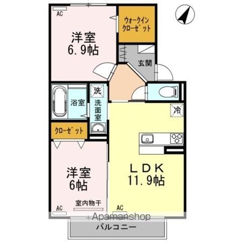 アムール２１　Ｅ棟 間取り