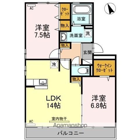 リヴェール北島 間取り