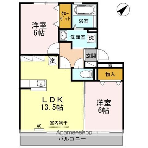 グランパルク 間取り