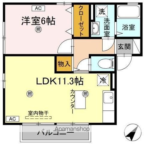 パレット田宮 間取り