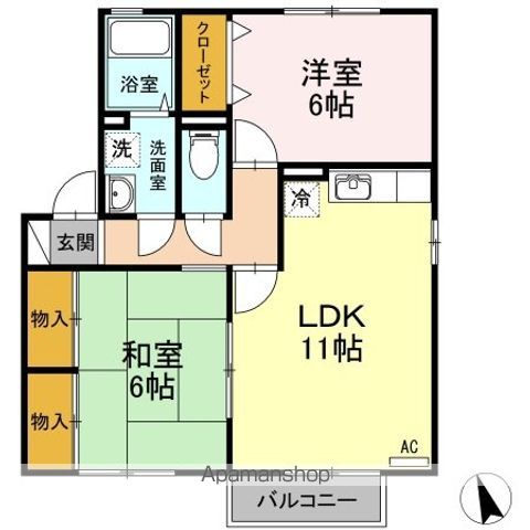 セジュール高瀬 間取り