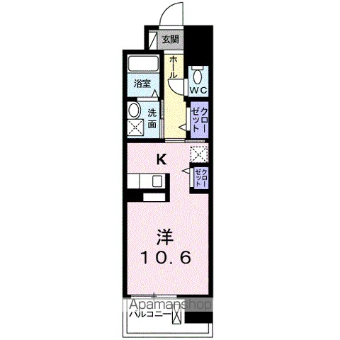 グランクリュ佐古　ＷＥＳＴ 間取り
