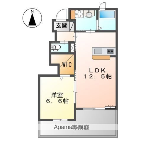 Ｈ＆Ｃ　ＣＲＥＣＩＡ　立花 間取り
