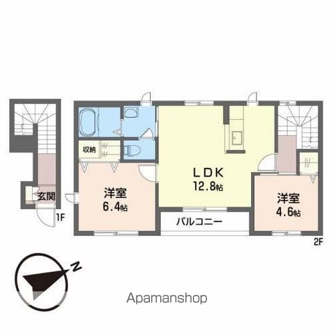 シャーメゾン　ジェルメ　Ｂ棟 間取り