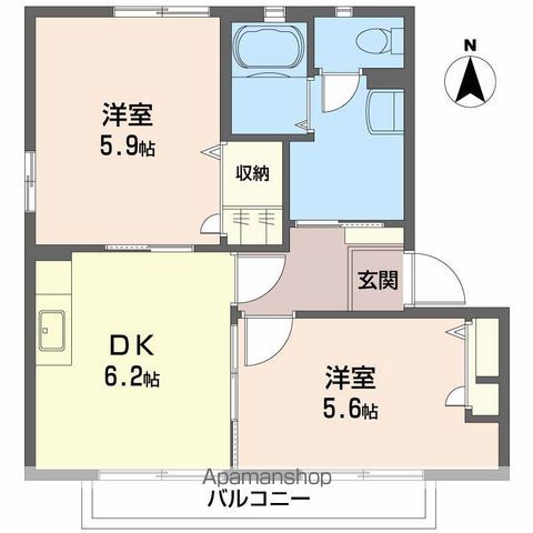 ヴィラージュマルイ　Ａ棟 間取り