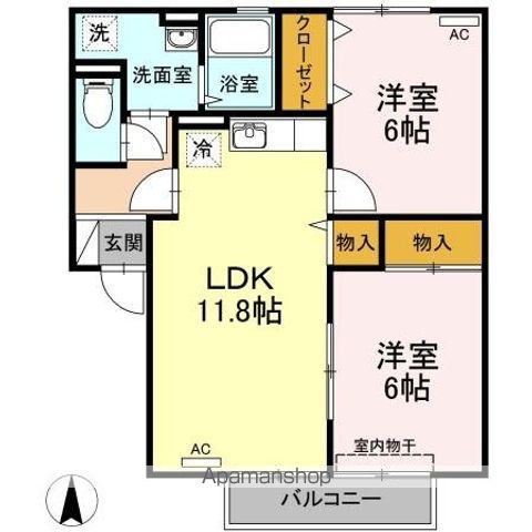 ファミール千鳥ヶ浜 間取り