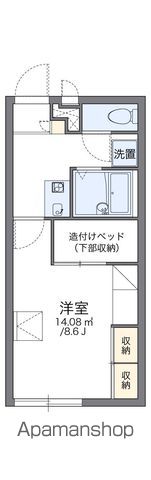 レオパレスプレミール鳴門 間取り