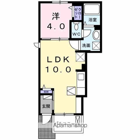 アグレアーブルＡ 間取り