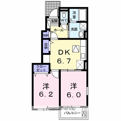 フィールドビーチ羽ノ浦　Ⅰ 間取り