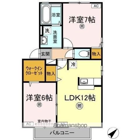 リヴェール　Ｄ棟 間取り