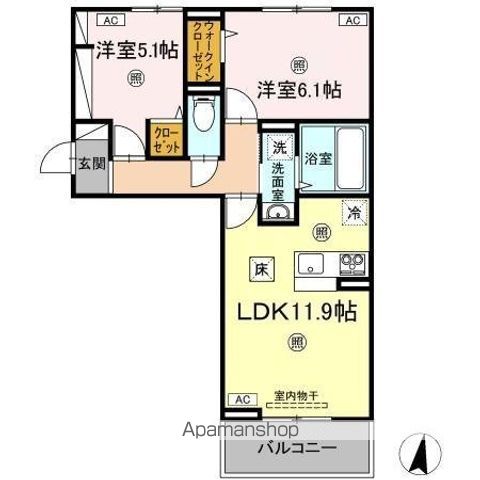 ハーベストＣＫ 間取り