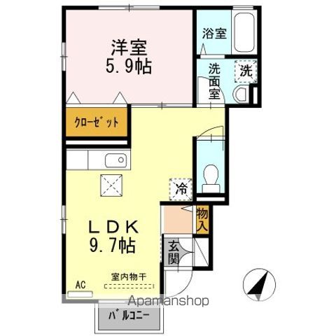 エスポワール横須 間取り
