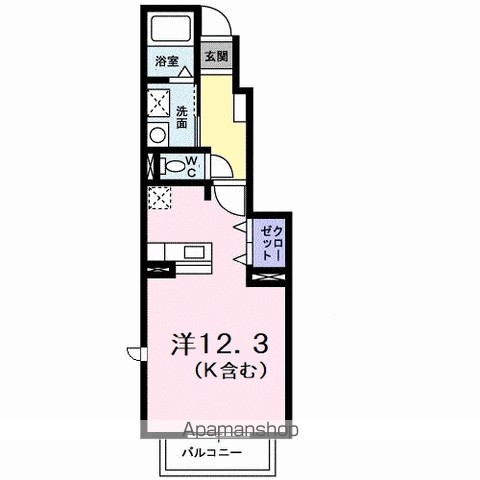 プリムヴェールＡ 間取り