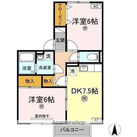 クレスト諏訪Ｉ 間取り