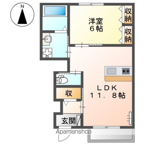 伊賀の郷　参番館 間取り