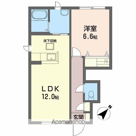 ヴィラ　エスペランス　Ⅰ 間取り