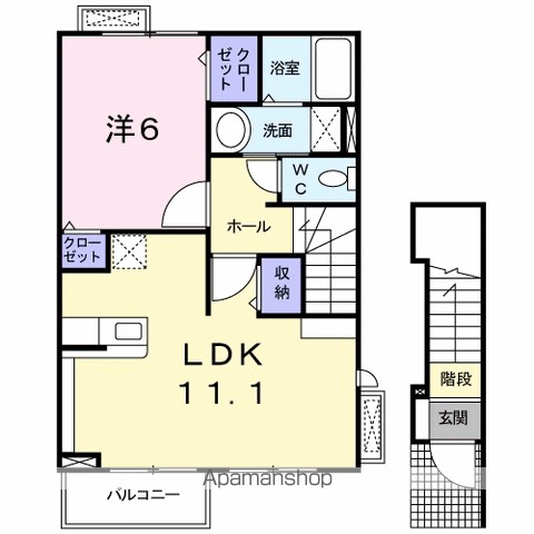 ティファニーハイツ　Ⅰ 間取り