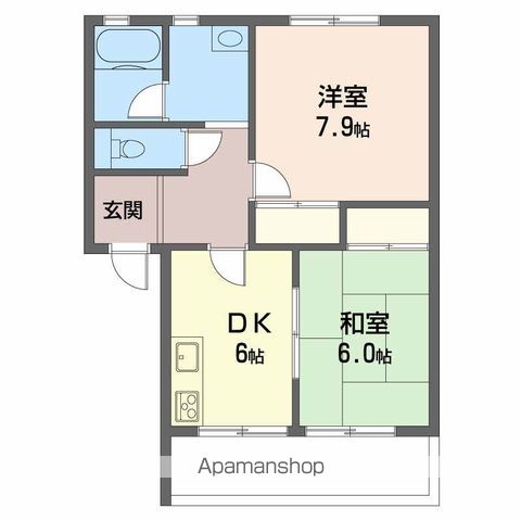 コーポ桂 間取り