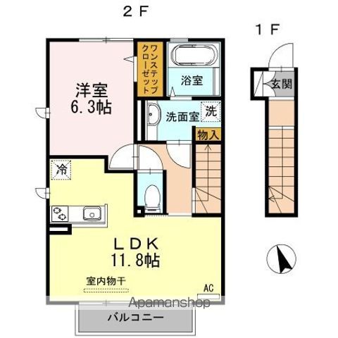 Ｃａｓａ　Ｋ＆Ｋ　ＩＩ 間取り