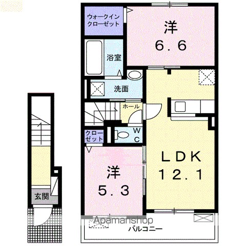 カナエールⅡ 間取り