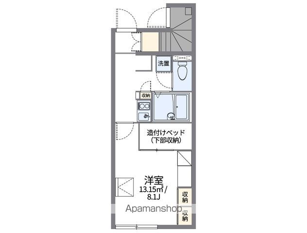 レオパレスラーク 間取り