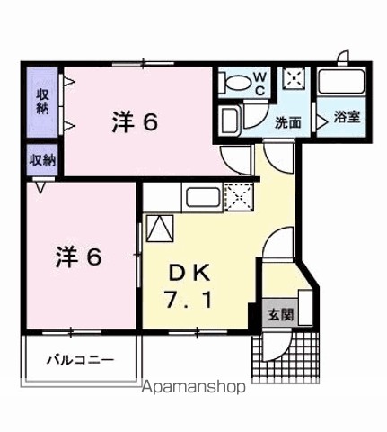 ジュネス９９Ａ 間取り