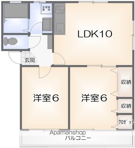 ロイヤルハイツプラナＡ 間取り
