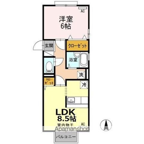 セジュールＭＩＹＡ 間取り