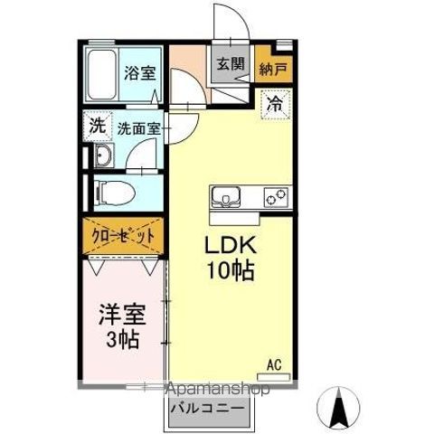 ヴィラセゾンⅢ 間取り