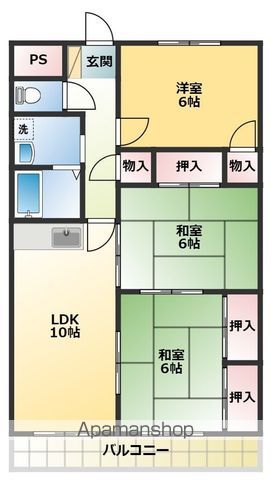 アマ・デトワールⅠ・Ⅱ 間取り