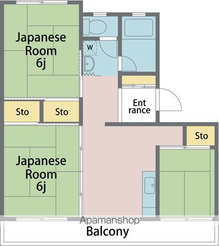 佳都美マンション 間取り