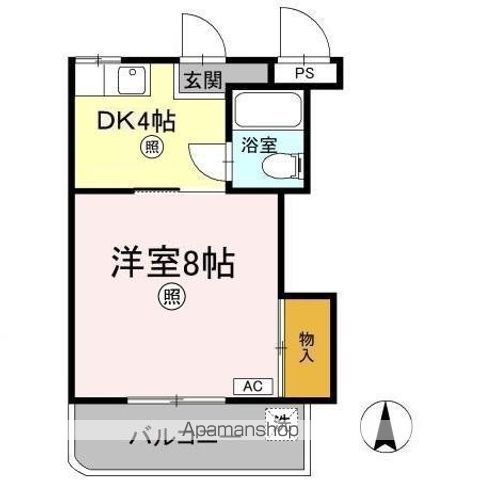 メルシーハイツ　１号館 間取り