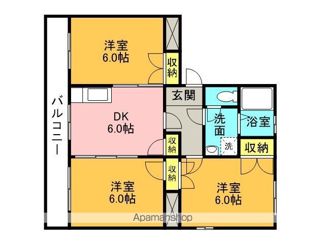 フリーデン四宮 間取り