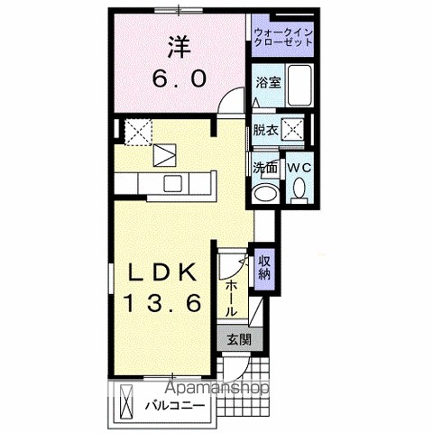 カレント　Ｃ 間取り