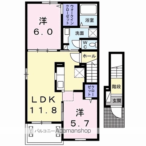 エフォートレス　八万 間取り