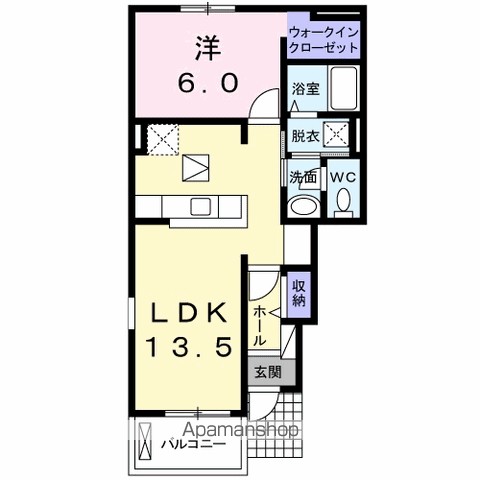 ハーベスト２５Ｂ 間取り