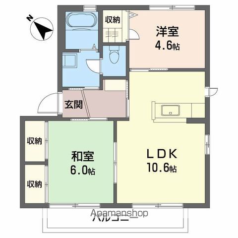 バリュージュⅠ 間取り