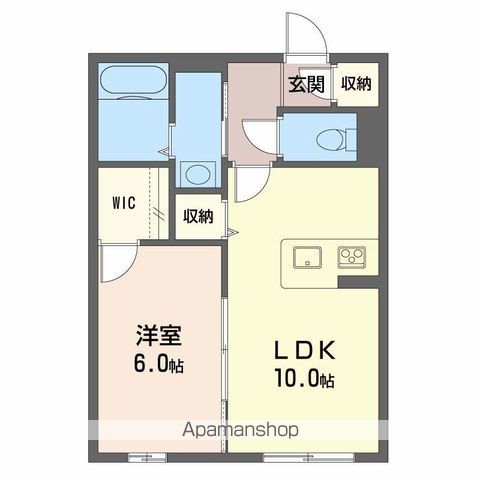 プロヌーブ北矢三　Ａ棟 間取り
