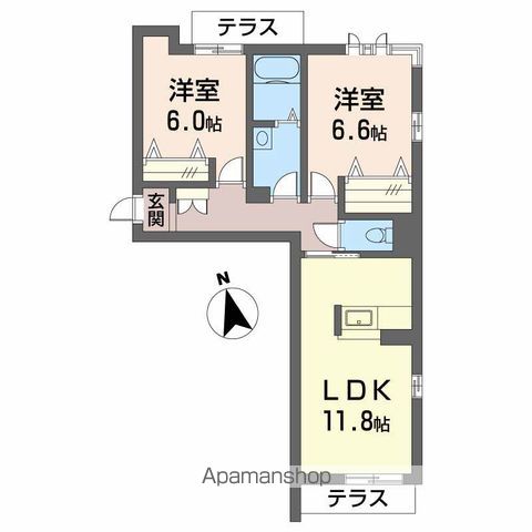 エクサン・プロヴァンス・末広 間取り