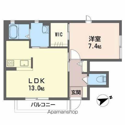 シャーメゾン城南 間取り